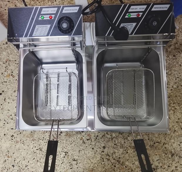 Double Electric Deep Fryer 12litres