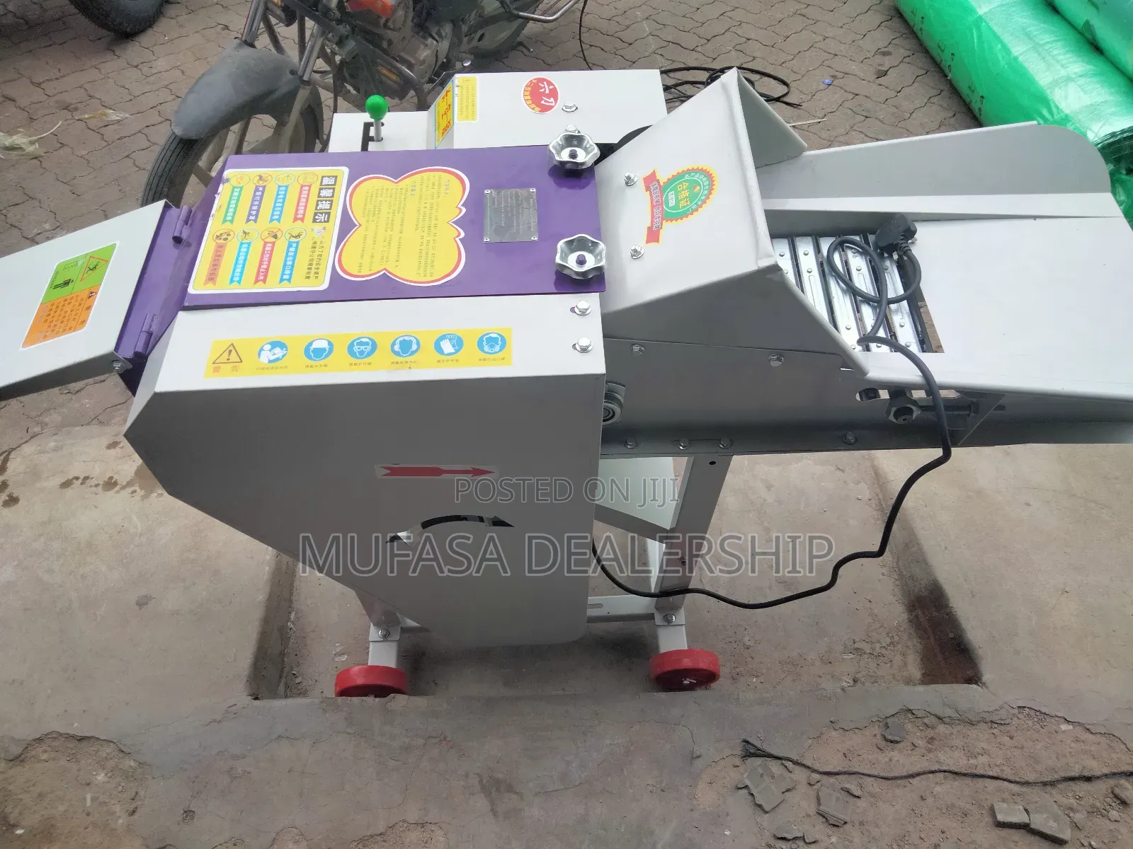 High Speed Belt Driven Chaff Cutter