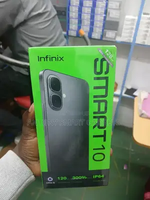 New Infinix Smart 10 128 GB Black