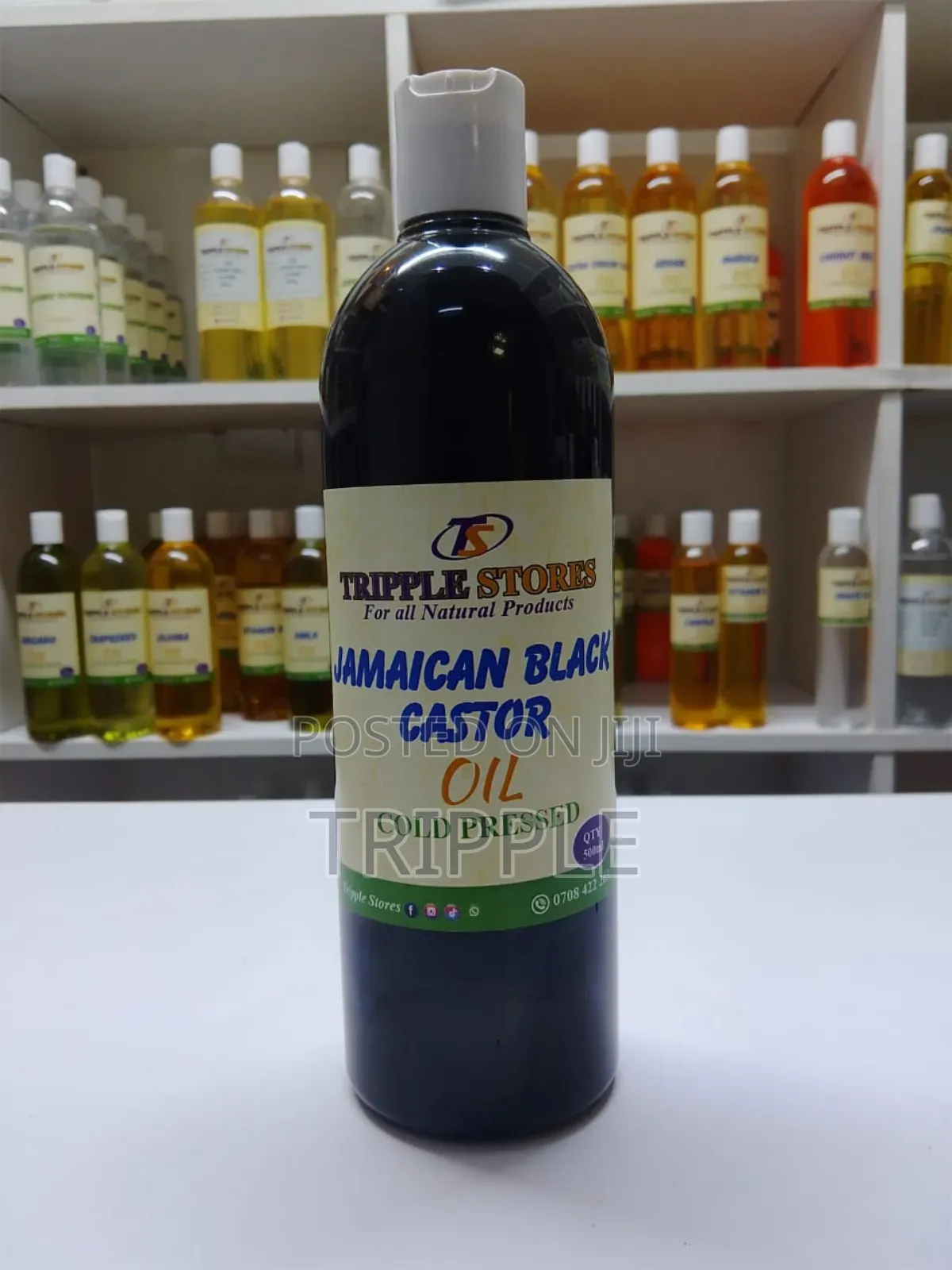 Cold Pressed Jamaican Black Castor Oil