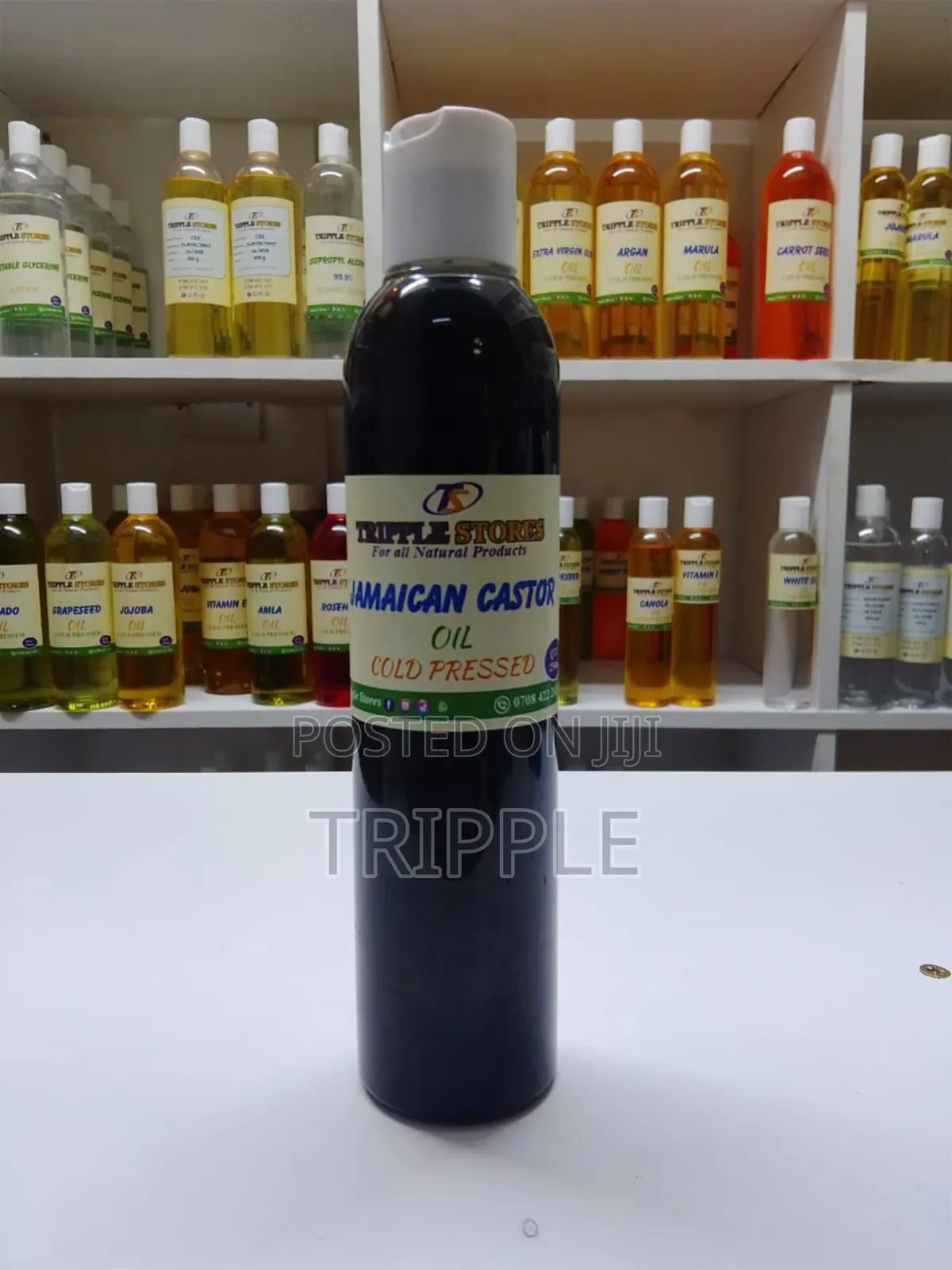 Cold Pressed Jamaican Black Castor Oil