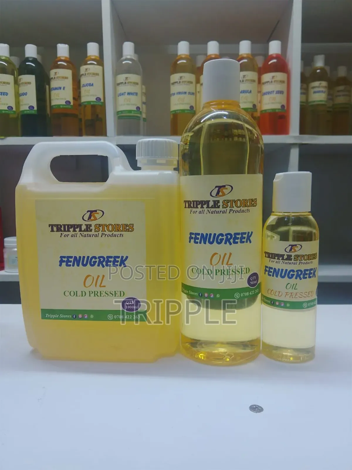 Fenugreek Oil (Cold Pressed , 100%Pure Natural)