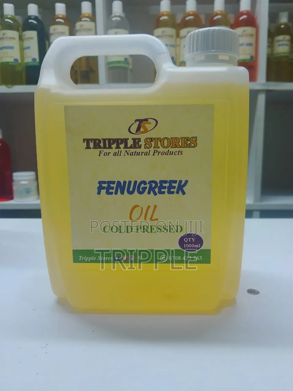 Fenugreek Oil (Cold Pressed , 100%Pure Natural)