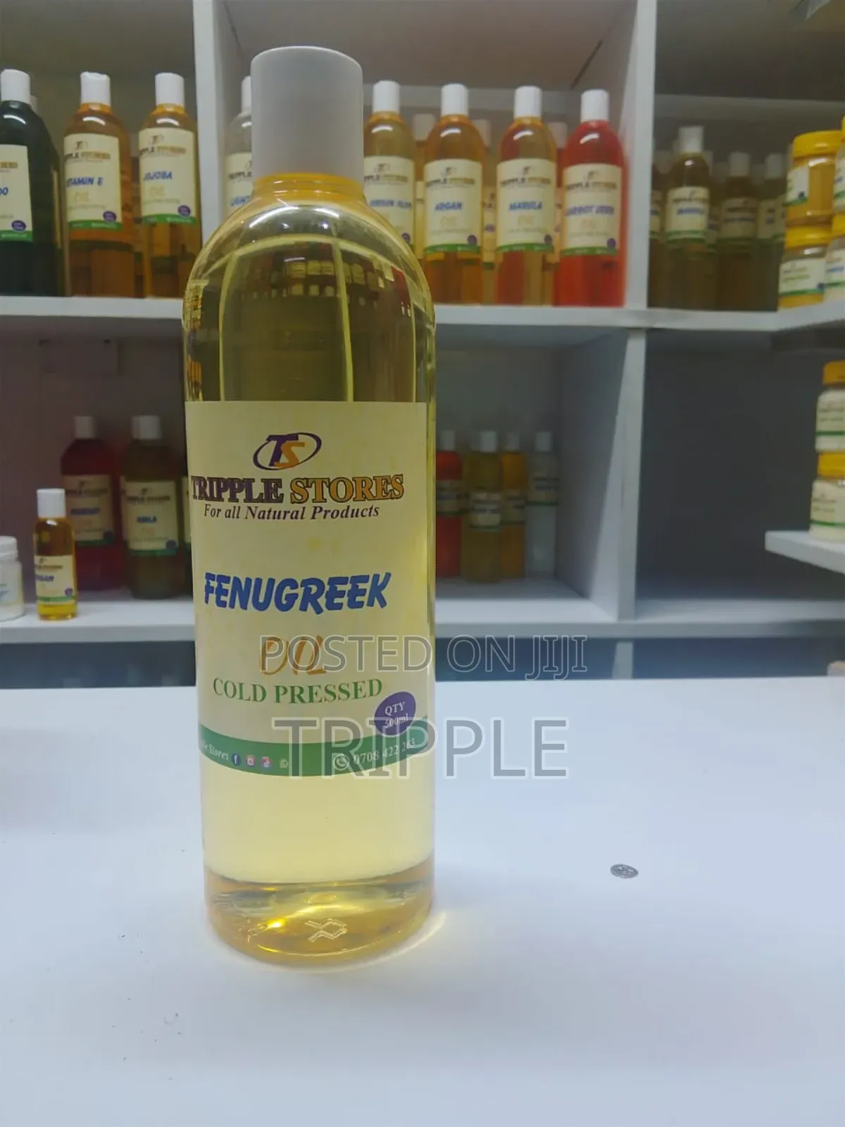 Fenugreek Oil (Cold Pressed , 100%Pure Natural)