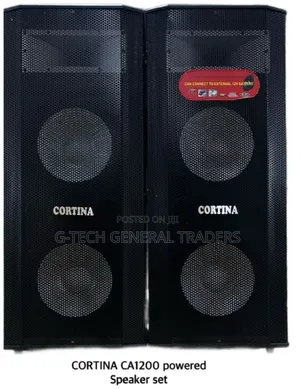 Cortina Ca1200 Powered Speaker Set 1200w