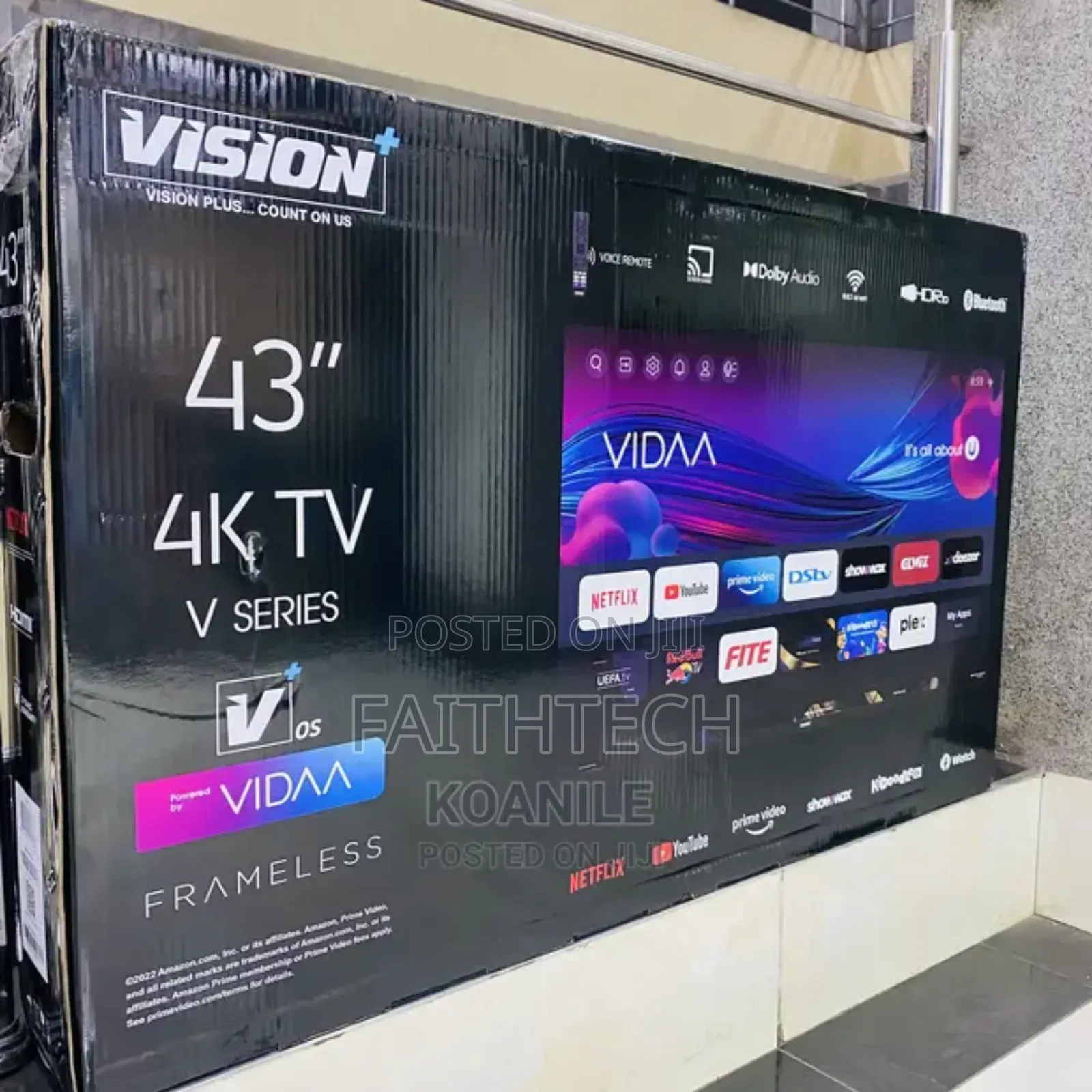 Vision 43inches Smart Tv