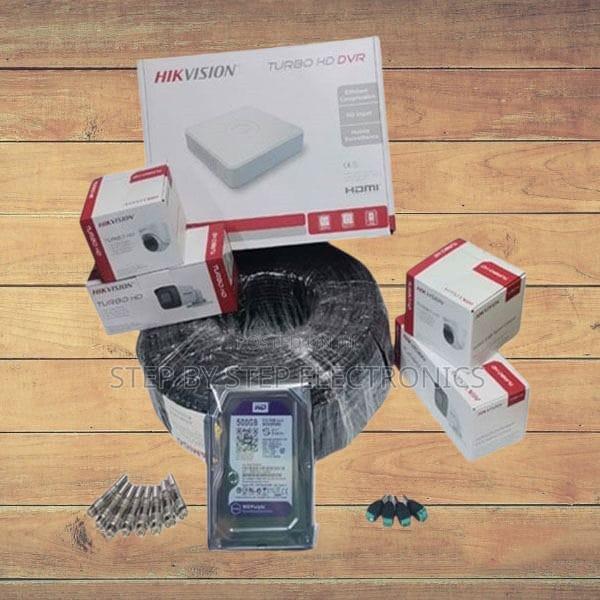 Cloud Storage Hikvision 4 1080p CCTV Cameras Full Package - main view