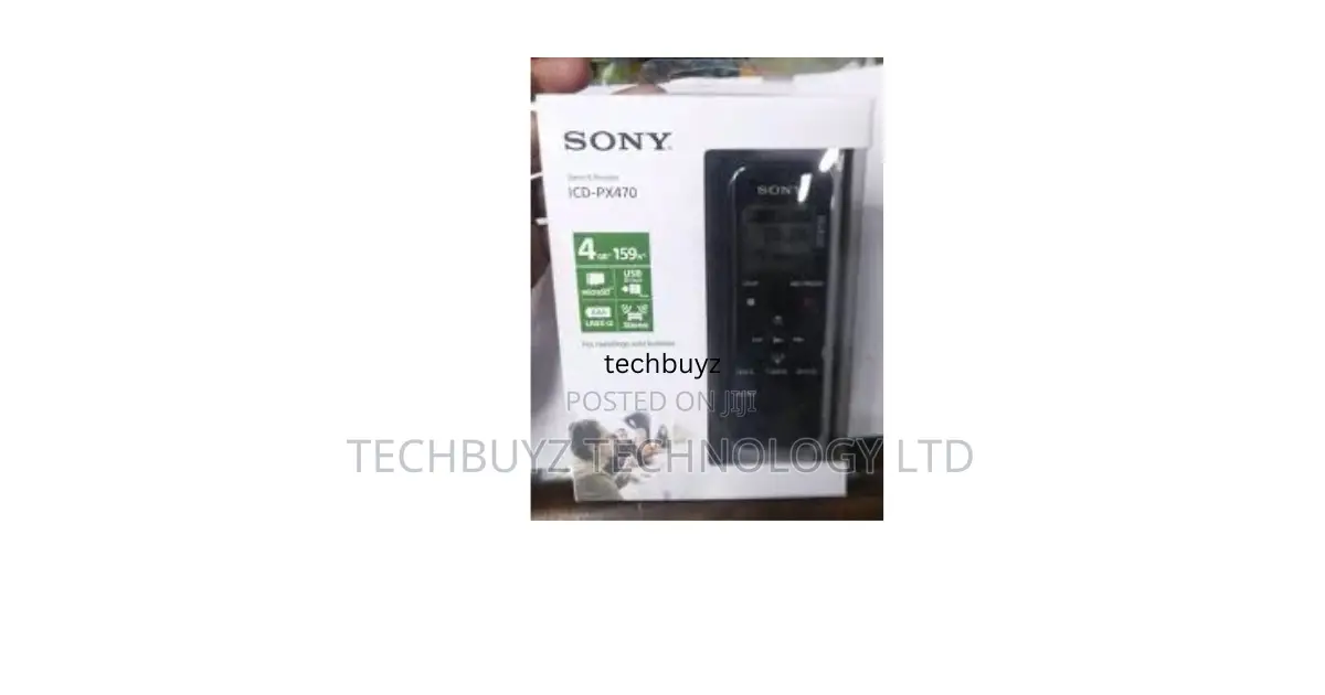 Sony Icd-Px470 Digital Voice Recorder