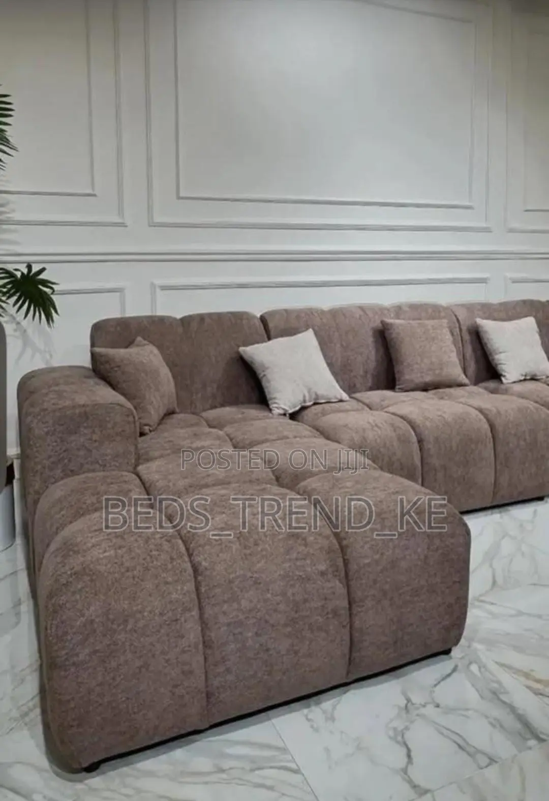6 Seater Bubble L Seat Indoor Sofa(Multiple Colours)