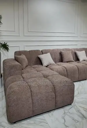 6 Seater Bubble L Seat Indoor Sofa(Multiple Colours)