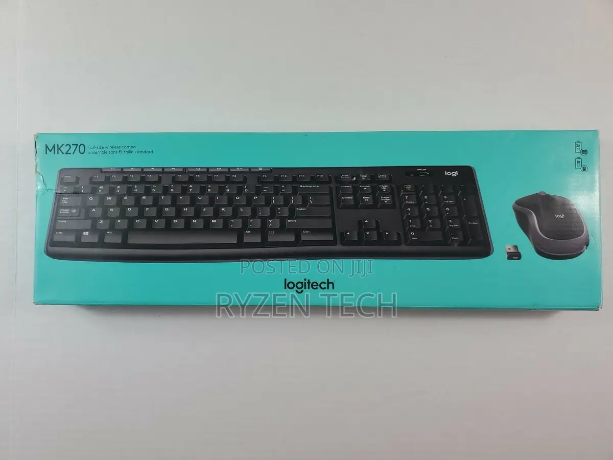 Logitech Mk270 Combo Wireless Keyboard