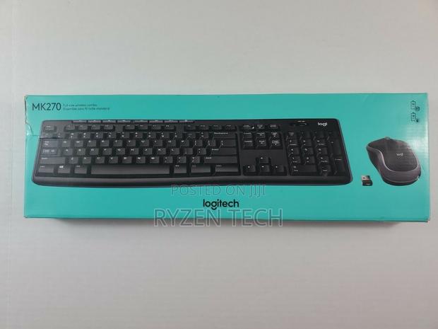 Logitech Mk270 Combo Wireless Keyboard - main view