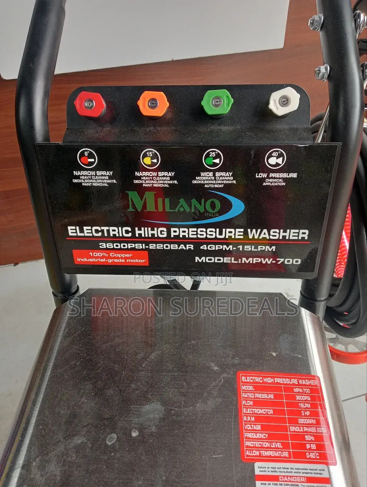 Electric High Pressure Washer