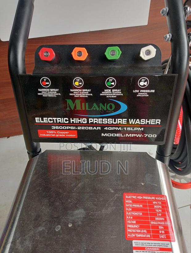 Electric High Pressure Washer - thumbnail 4