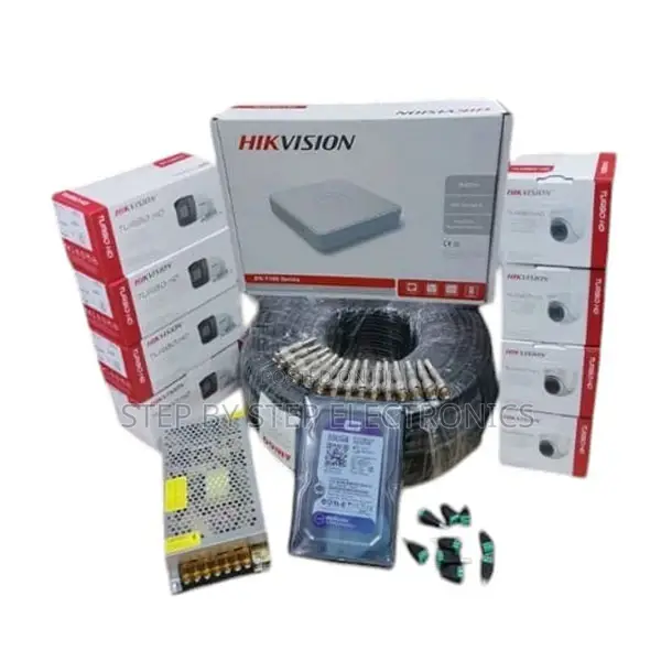 Night Vision Hikvision 8 1080p CCTV Cameras Full Package