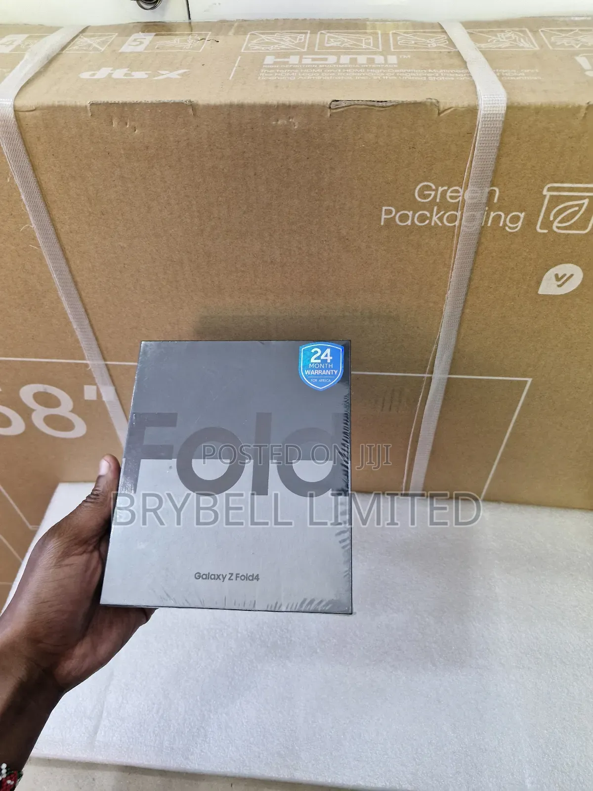 New Samsung Galaxy Z Fold4 256 GB Black