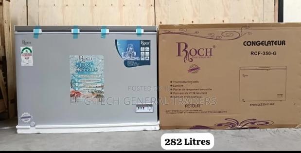 Roch 282l Energy Saver Chest Freezer-Grey - main view