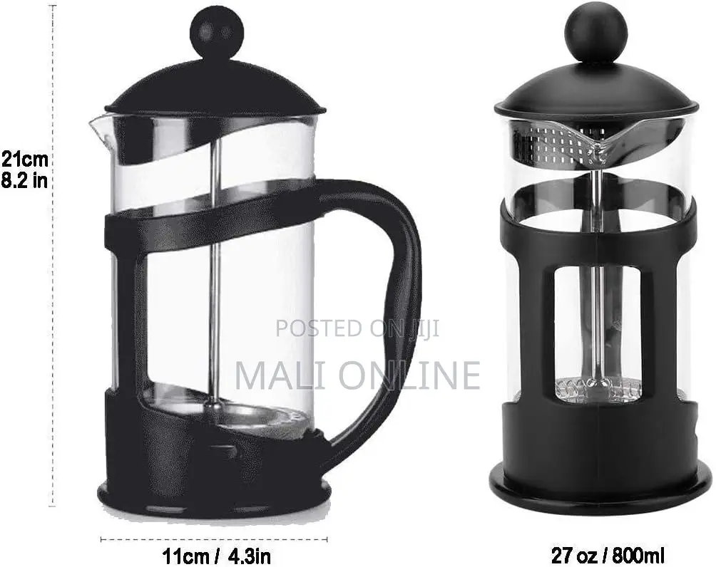 French Coffee Press 800ml Stainless Steel&Borosilicate Glass