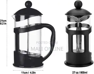 French Coffee Press 800ml Stainless Steel&Borosilicate Glass