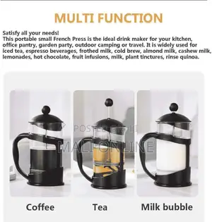 French Coffee Press 800ml Stainless Steel&Borosilicate Glass