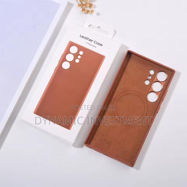 Samsung Galaxy S24 Ultra Leather Magsafe Phone Case/Cover - main view
