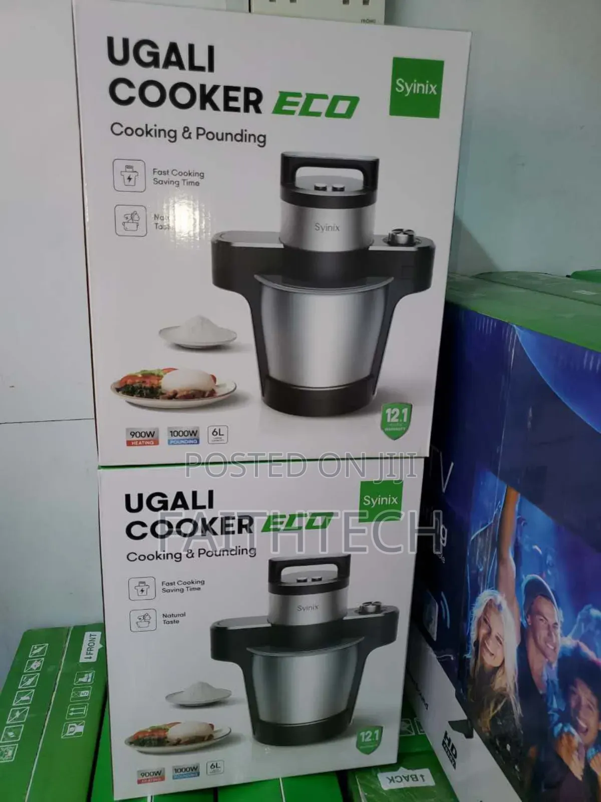 Syinix Ugali Cooker Eco.
Multifunctional Food Processor