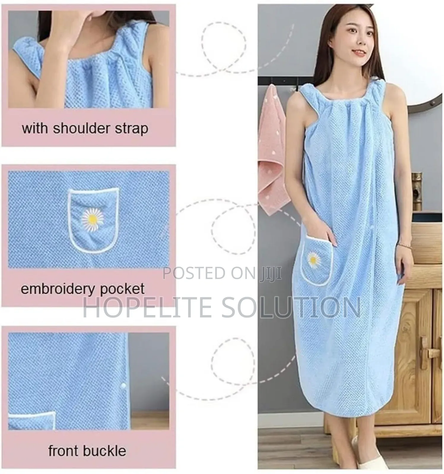 Wearable Bathroom Towel