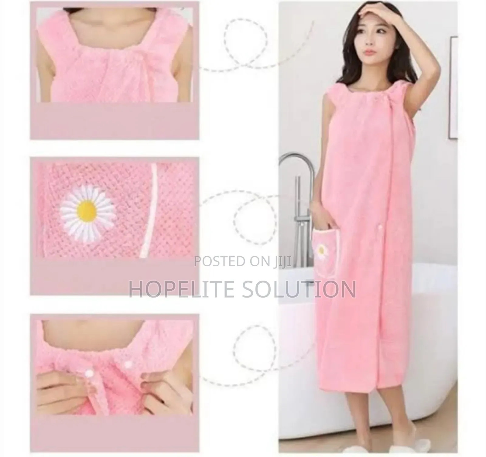 Wearable Bathroom Towel