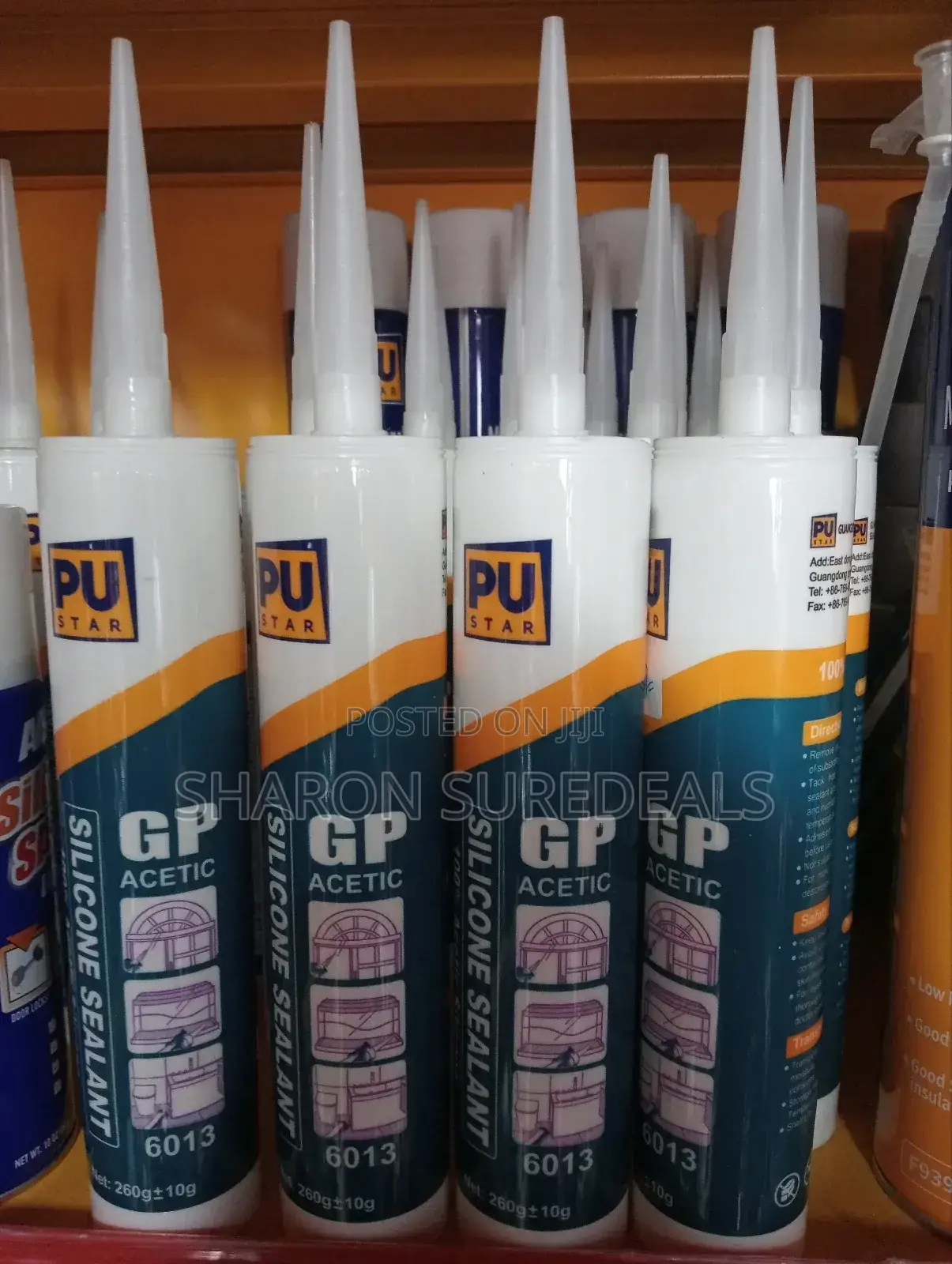 Gp Clear Silicone Acetic Clear
