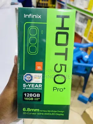 New Infinix Hot 50 Pro+ 4G 128 GB Black