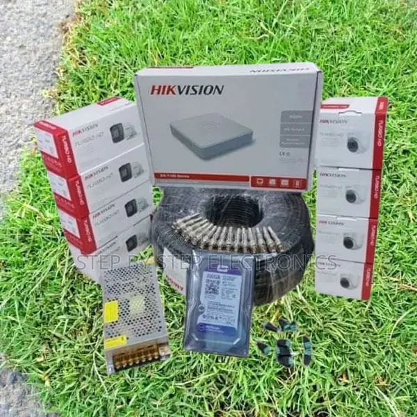 Recording Time Hikvision 8 1080p CCTV Cameras Full Package