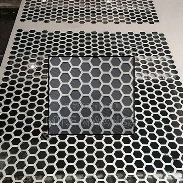 Hexagonal Perforated Metal Sheets