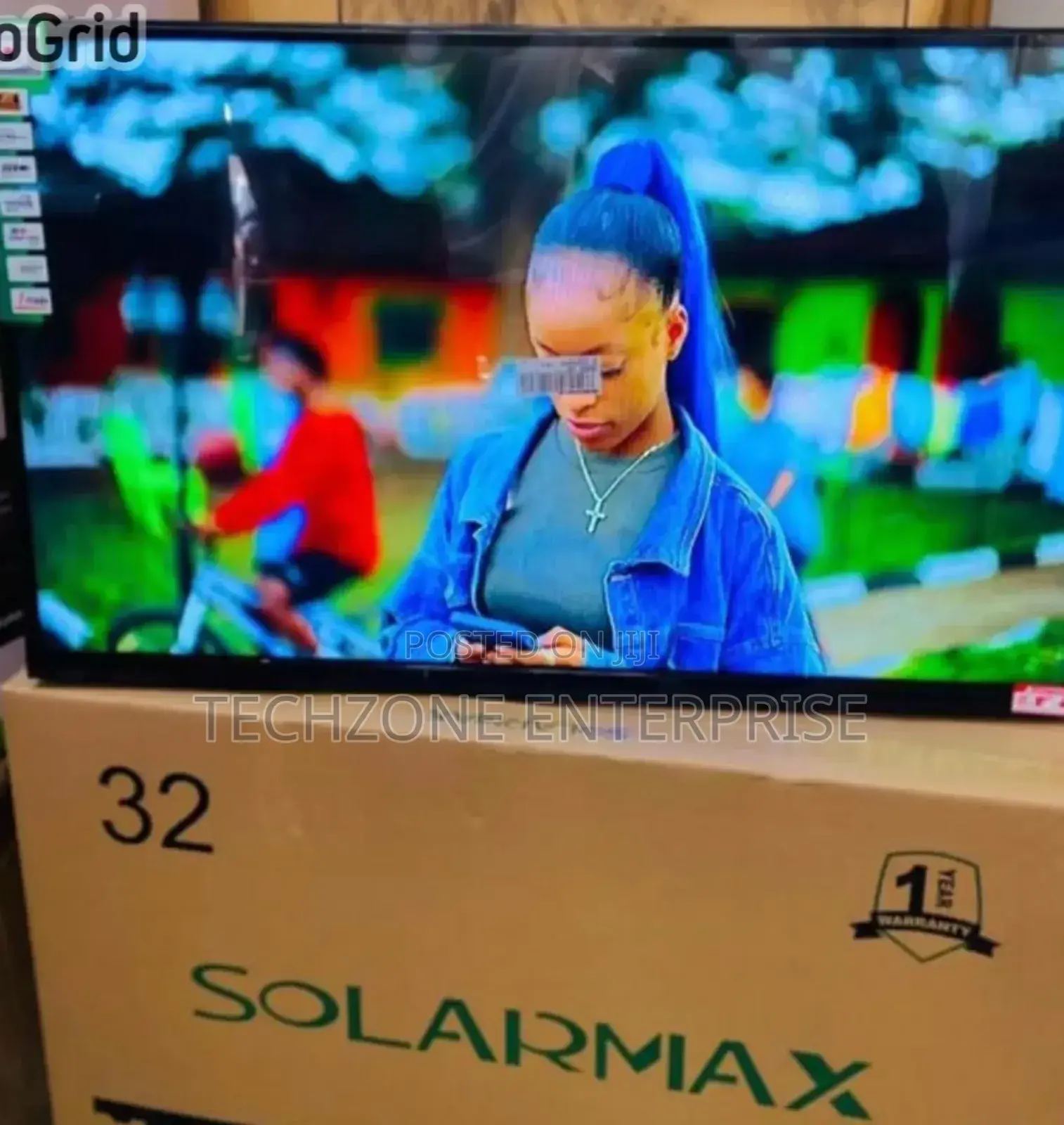 Solarmax 32′′ Digital Flameless Led Tv Inbuilt Decorder