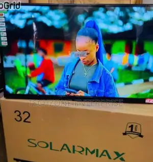 Solarmax 32′′ Digital Flameless Led Tv Inbuilt Decorder