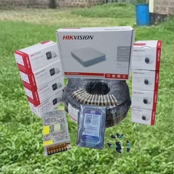 Real-Time Alerts Hikvision 8 1080p CCTV Cameras Full Package - main view