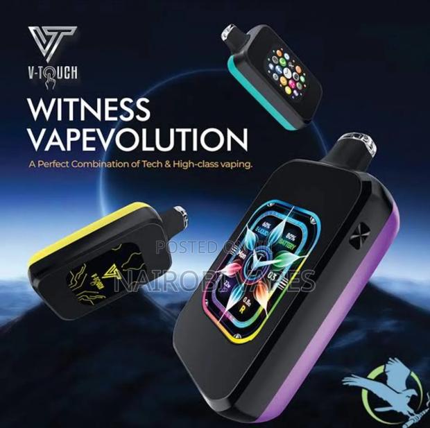 V-Touch 30,000 Puffs Rechargeable Smart Vape in Nairobi