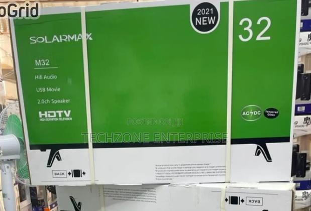 Solarmax 32′′ Led Ac/Dc Tv, Multiple Connectivity ;