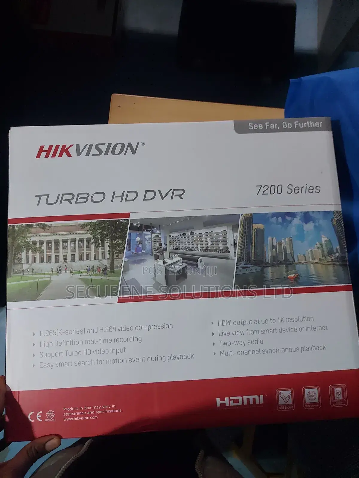 Hikvision Turbo Hd DVR 7200 Series, Model Ds-7232hqhi-