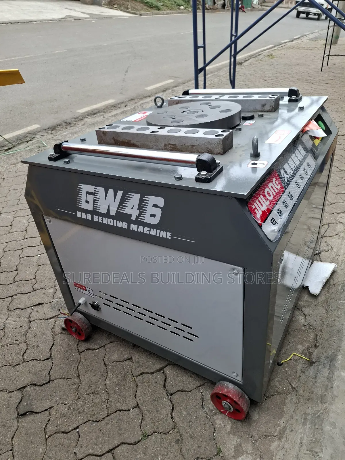 Electric Powered Bar Bending Machine