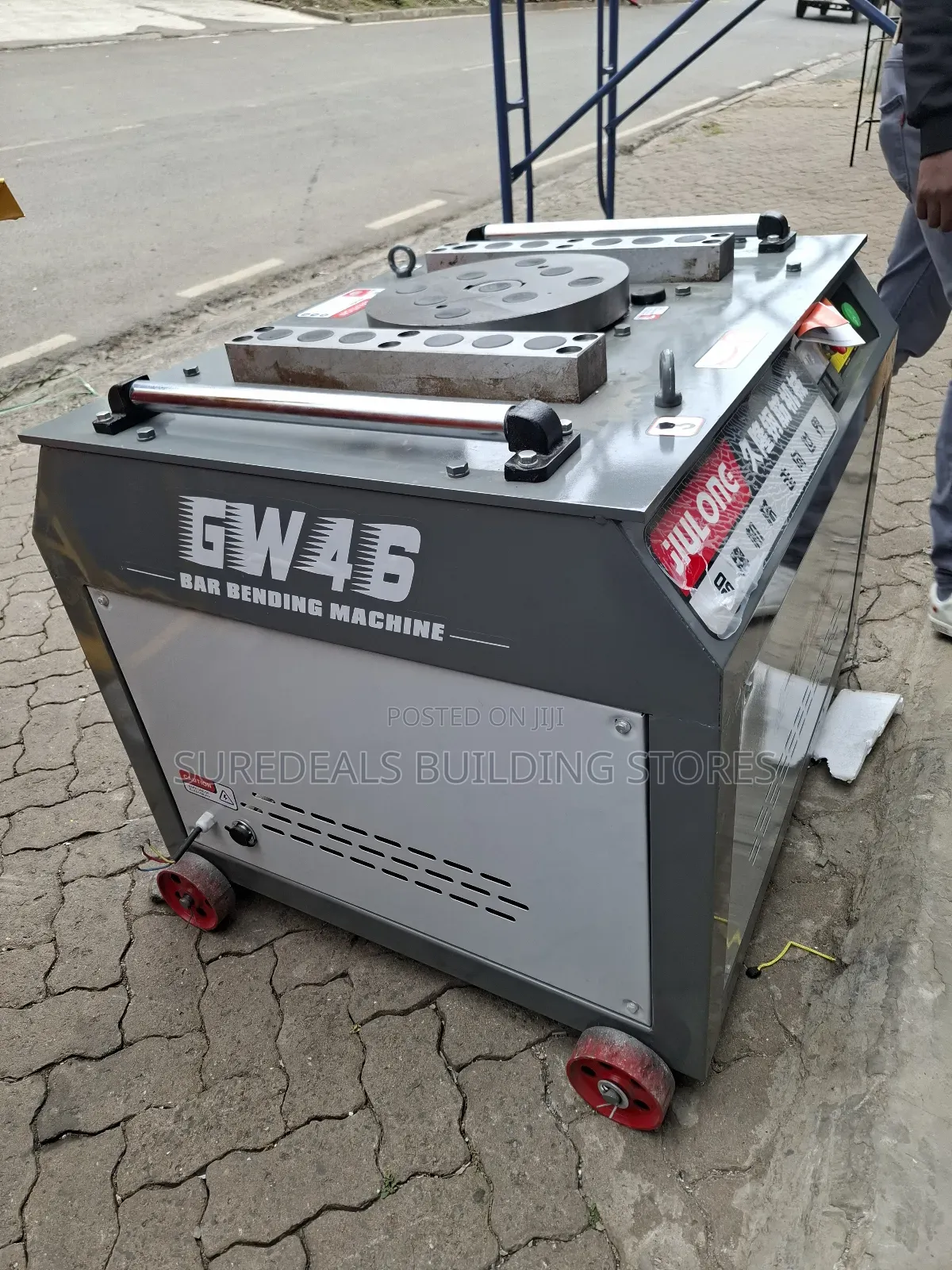 Electric Powered Bar Bending Machine