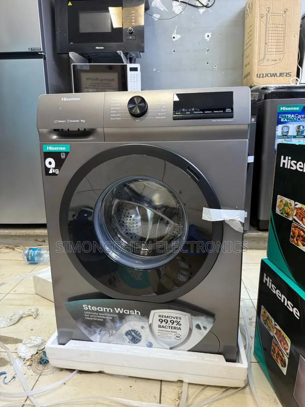 9kg Hisense Frontload Washing Machine - main view