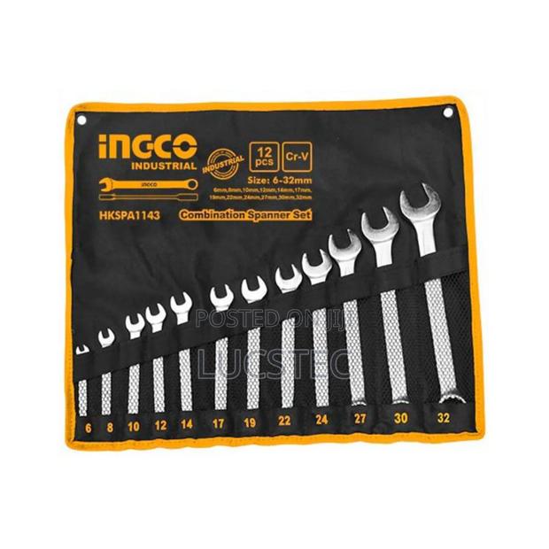 12-piece Combination Spanner Set. - thumbnail 2