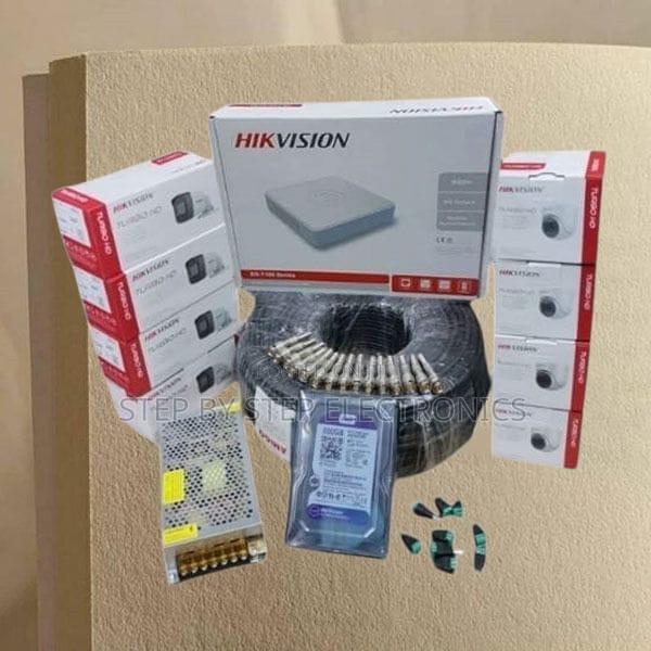 Noise Reduction Hikvision 8 1080p CCTV Cameras Full Package - main view
