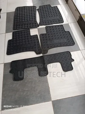 Prado Rubber Floor Mats / 7-Seater Full Floor Protection
