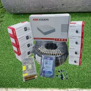 Outdoor Security Hikvision 8 1080p CCTV Cameras Full Package