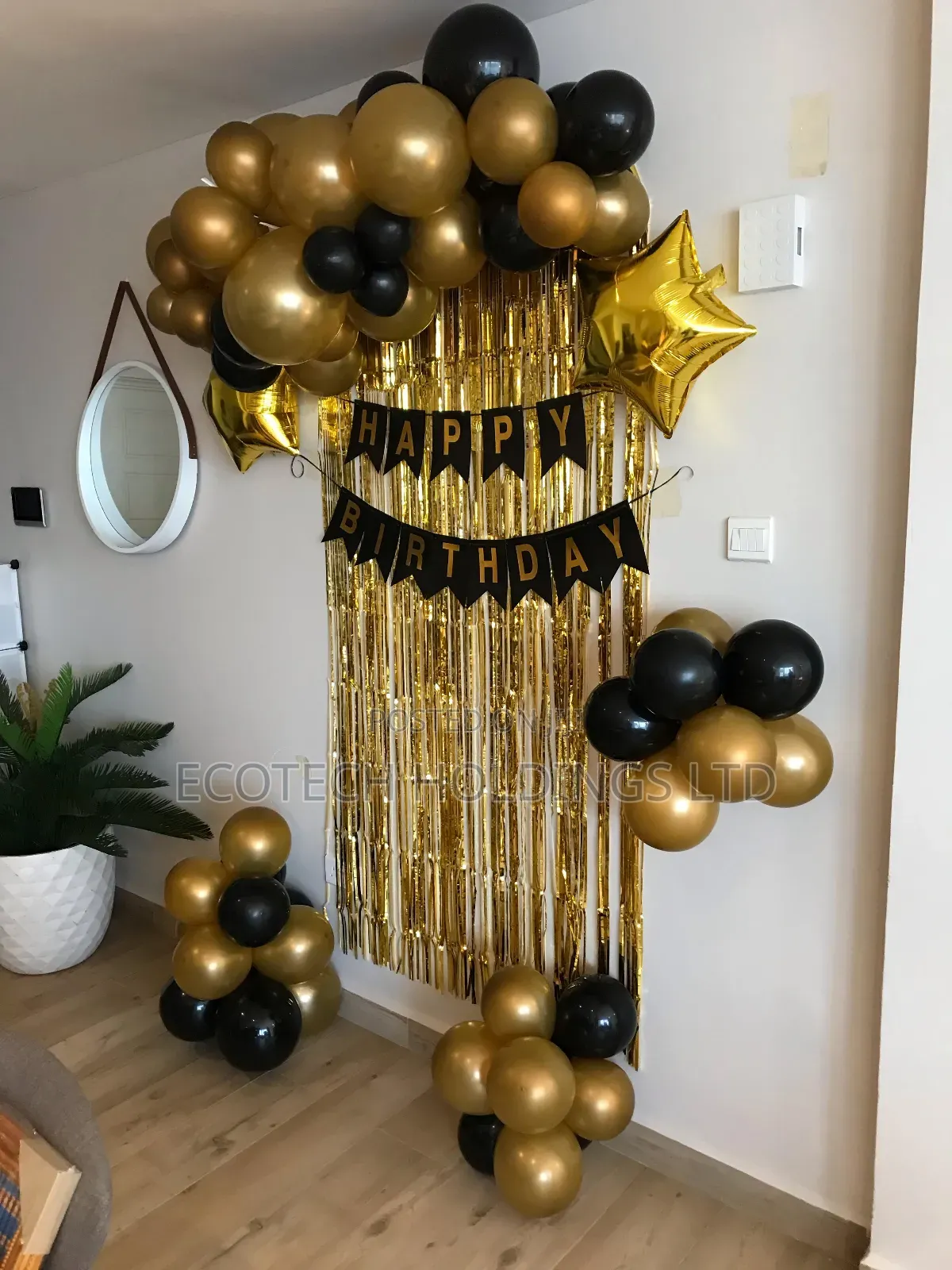 Simple Birthday Decorations.