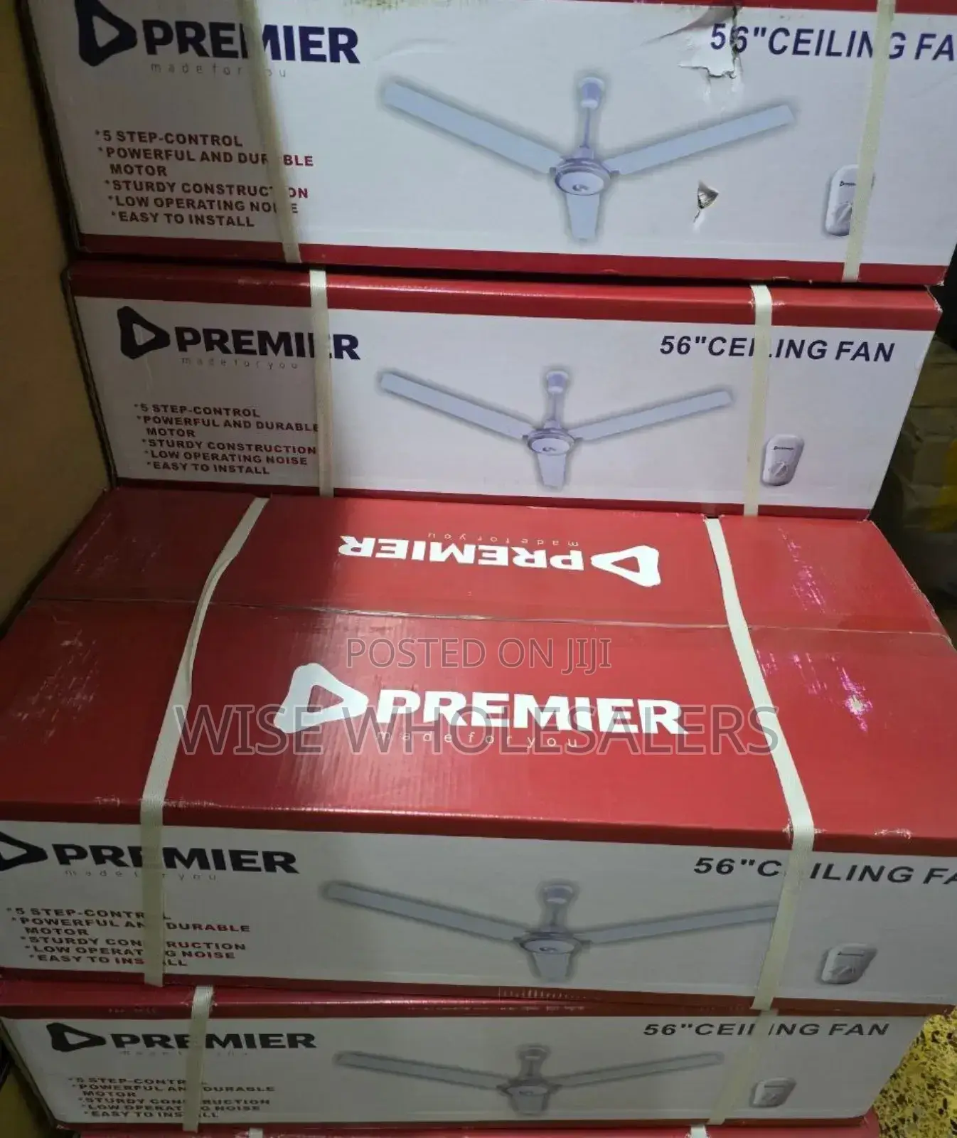 Premier Ceiling Fan With 3 Blades