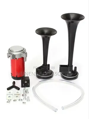 12v Air Train Horn Kit Dual With Compressor for 12v Vehicles