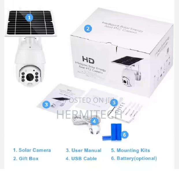 5mp 4mp 3mp 4g Solar Powered PTZ Ubox Outdoor