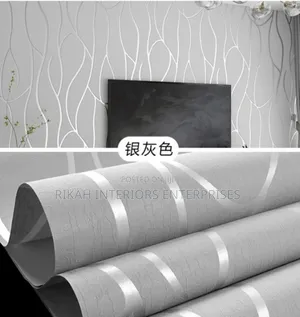 Grey Damask Wallpaper